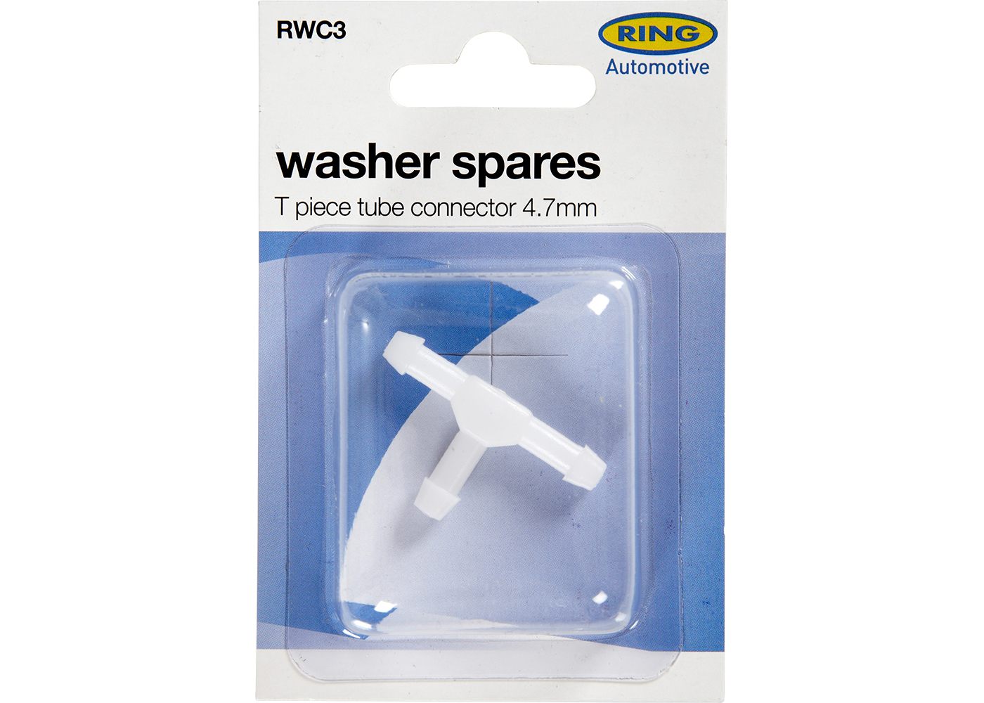 RWC3 T Piece Washer Tube Connector